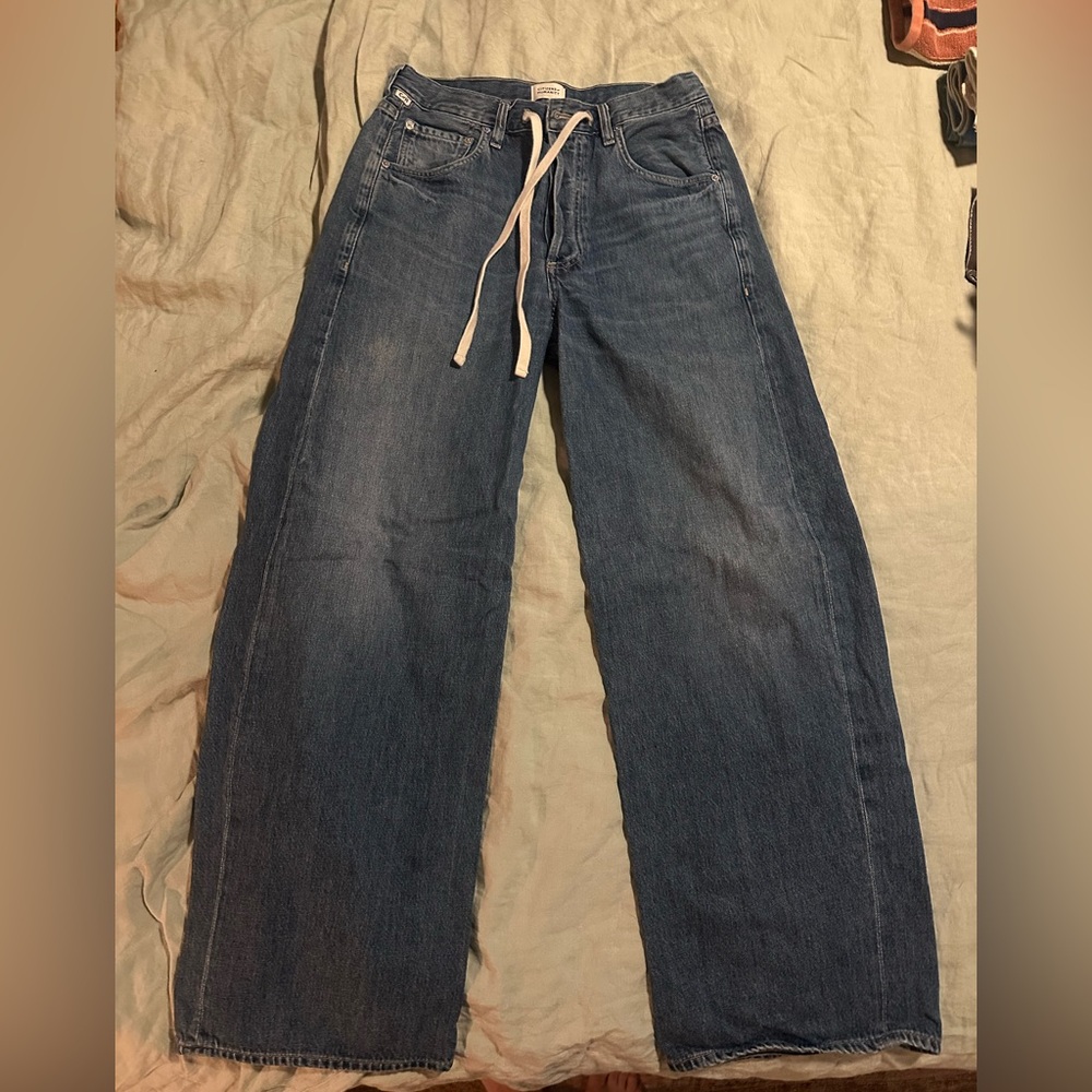 Citizens of Humanity Brynn Drawstring Denim Jeans Size 26